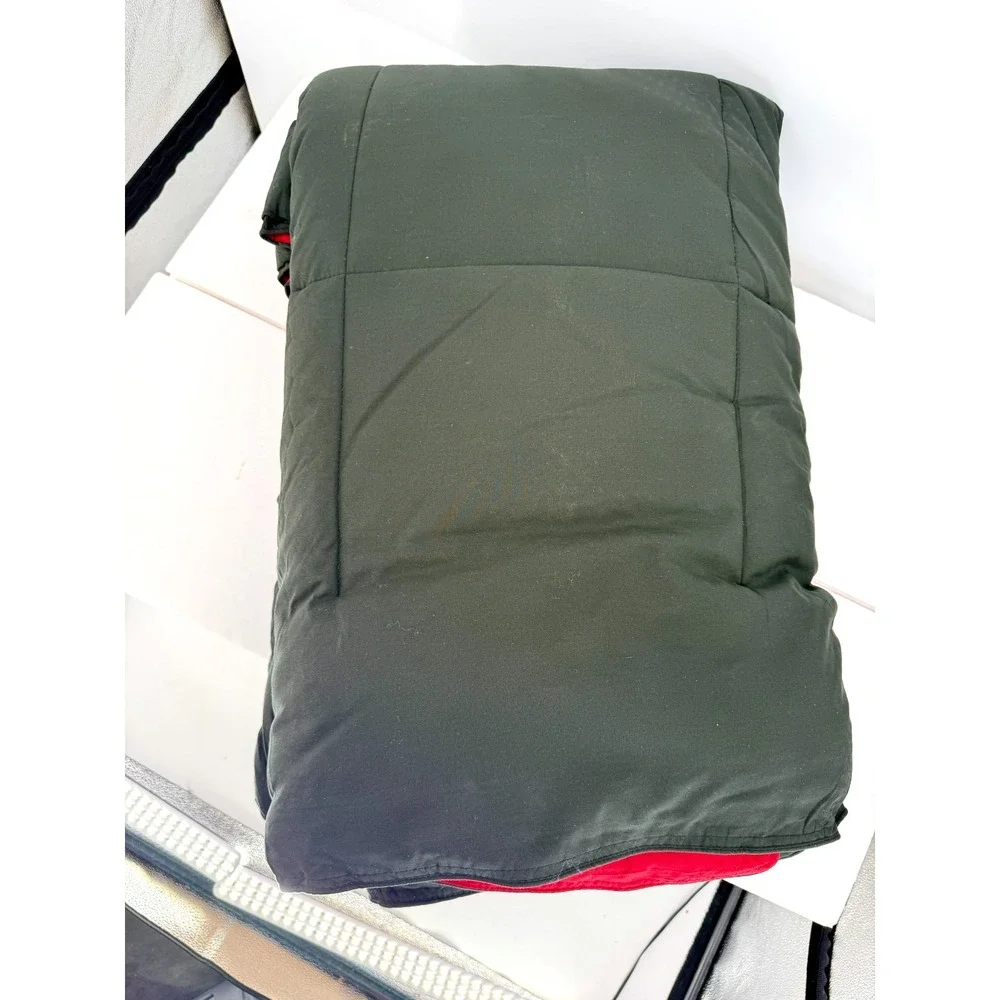 Bare Home Reversible Queen Oversized Down Alternative Comforter Bedding Black Re